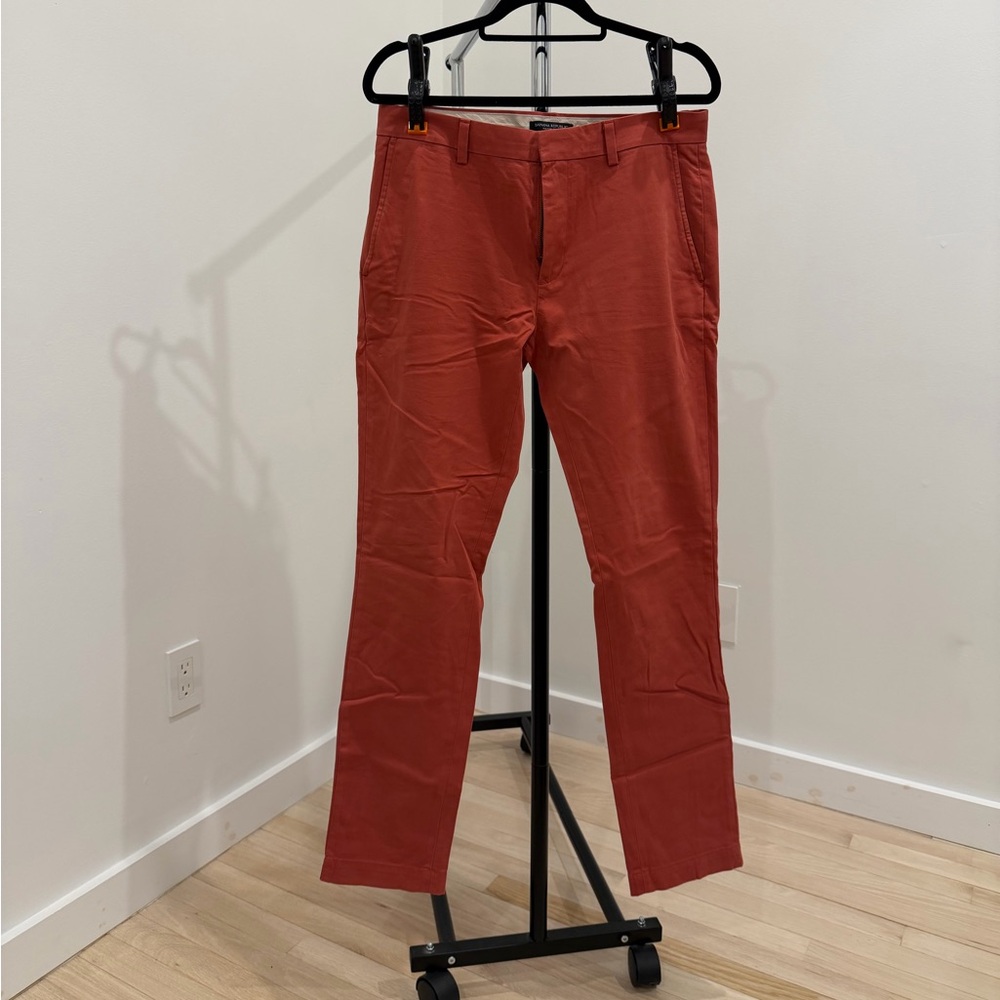 Men's Banana Republic Skinny Chino Salmon Pants